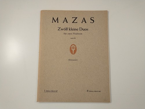 Mazas zwölf kleine - zwölf,