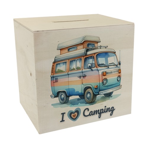 Campervan spardose aus - spardose,