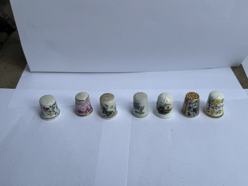 Fingerhüte aus porzellan - fingerhüte,