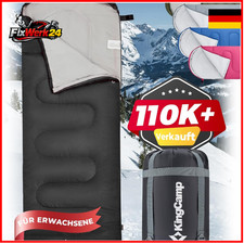 KingCamp Schlafsack XL Flanell