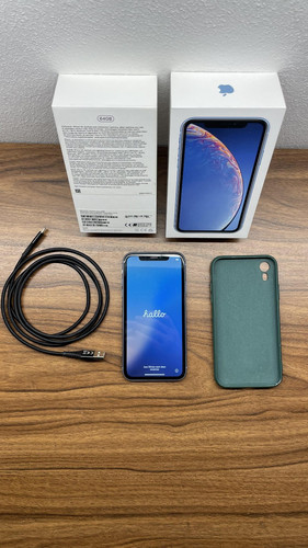 Apple iphone 64gb blau - apple, xr