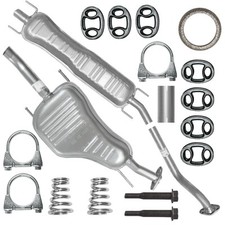 Auspuffanlage Schalldämpfer Auspuff für Opel Astra G II 2 1.6 1.8 2.0 Kombiwagen