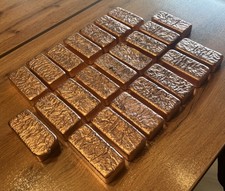 Kupferbarren  99,9% Millberry Handgegossen,23stk. 14,22 kg