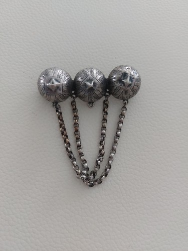 Trachtenbrosche antik silber - trachtenbrosche, silber?