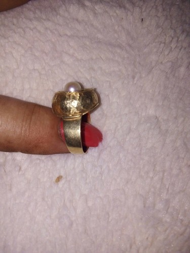 Gold ring 585 - , handarbeit