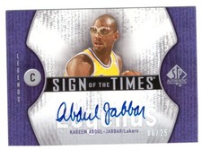 2006-07 SP Authentic Sign of