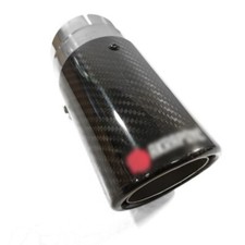 Auspuffblende Endrohr Carbon