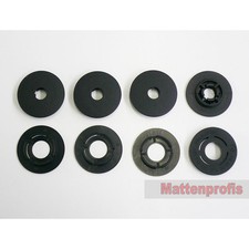 Opel Befestigungen Clips für Fußmatten Gummimatten RUND - 4 Stück