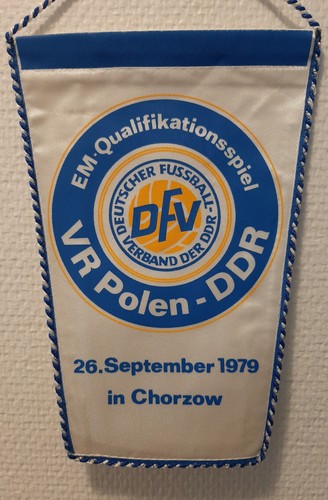 Wimpel polen ddr chorzow - vr,