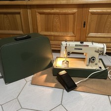 Alte Nähmaschine PREDOM LUCZNIK 438 mit Koffer