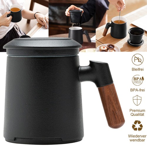 Teetasse mit deckel und - teetasse,