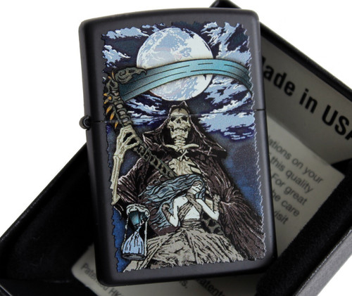 Zippo lighter grim reaper - lighter, ⁕
