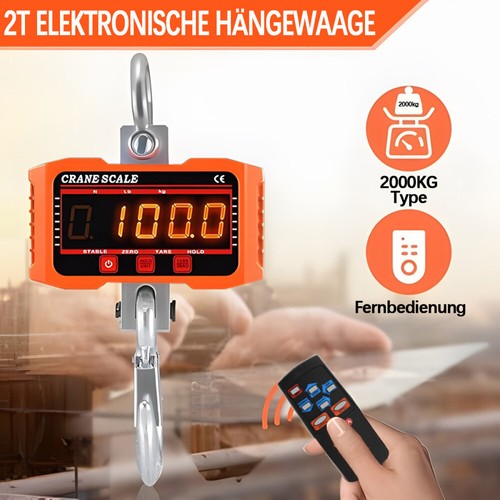 Kranwaage 2000kg - kranwaage,