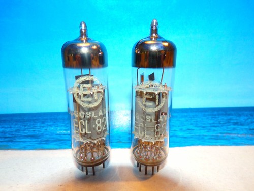 Ecl82 mullard matched pair - pair, #