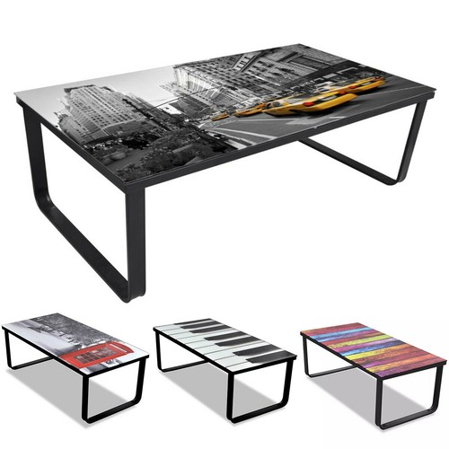 Couchtisch mit glasplatte - couchtisch,
