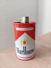 Marlboro Dose mit Feuerzeug Rarität Vintage Werbeartikel Sammler