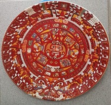 Keramischer Aztekenkalender