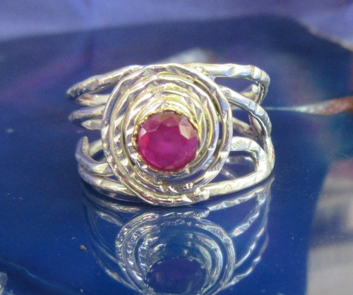 Ring indischer rubin - ring,