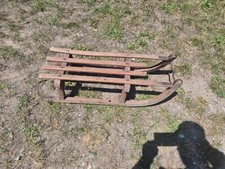 Alter Davos ?? Holz Schlitten