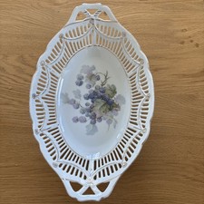 alte Porzellan Obst  - Schale