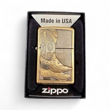Zippo Sturmfeuerzeug Trickzippo Texas Two Step UNFIRED