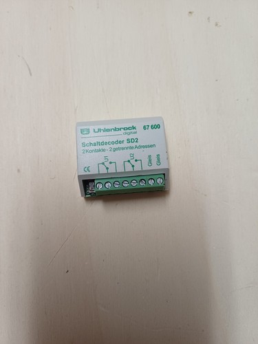 Uhlenbrock 2 schaltdecoder - sd,