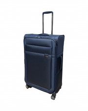SAMSONITE Weichgepäck-Trolley AIREA 78cm EXP Dark Blue 4 Rollen TSA