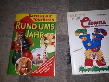 Clowns  aus Windowcolor-CREATIV 5020+Basteln mit Tontöpfen Vemag-mit Vorlagenbog