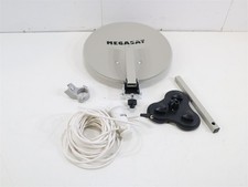 Megasat Camping Sat Anlage im Koffer 40cm LNB Kabel und Saugfuß