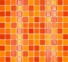 Mosaik fliesen glasmosaik gelb - fliesen,