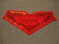 Vintage Wine Label Bottle Neck