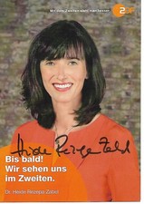AK Dr. Heide Rezepa-Zabel - "Bares für Rares" - signiert