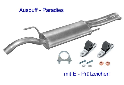 Endschalldämpfer für - , vw