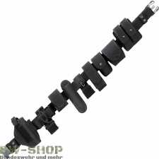 SECURITY KOPPEL 12-TEILIG POLIZEI GÜRTEL HOLSTER HANDSCHELLEN TASCHE WACHSCHUTZ