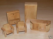 Sekretär,Anrichte,Schrank.Stühle - Kirschbaum