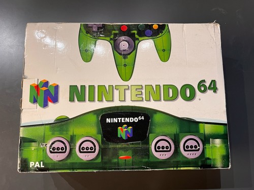 Nintendo n64 jungle green - nintendo, 64