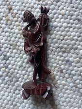 Schnitzfigur „Reisbauer“ ca. 19 cm hoch