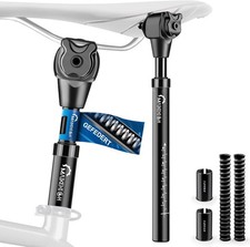Sattelstütze gefedert 27,2 30,9 31,6 mm inkl 2 Adapter 2 Federn MTB Trekking