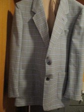 Herren Sakko blau/beige 