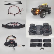 Front stoßstange/Electric Winch/Dachleuchte für HPI Venture 1/18 Toyota HILUX RC