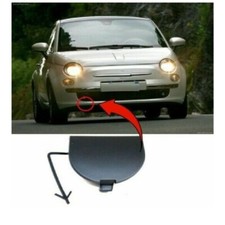 Abdeckung für Abschlepphaken Stoßstange vorne für Fiat 500 500C 735456794 DE