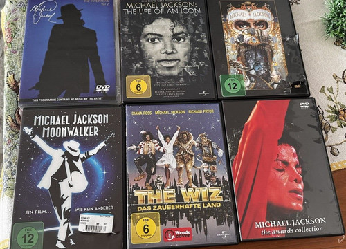 Michael jackson dvd sammlung - jackson,