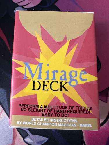 Bicycle mirage deck - bicycle, (rot)