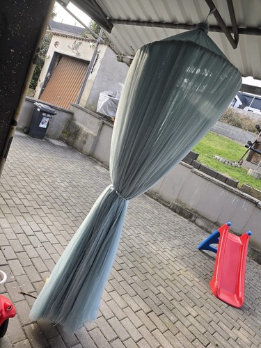 Vorhang baldachin weiß bett - vorhang,