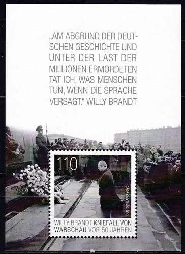 Bund 2020 3579 block mnh - 87,,