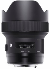 Sigma 1,8 / 14  mm DG HSM ART  Objektiv für Nikon  Demo-Ware