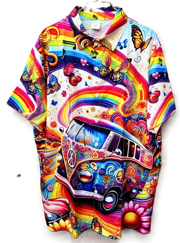 70er jahre buntes hippie - 70er,