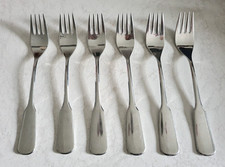 6 Gabeln 19cm Wilkens Castell Edelstahl 18/8 Spatenform