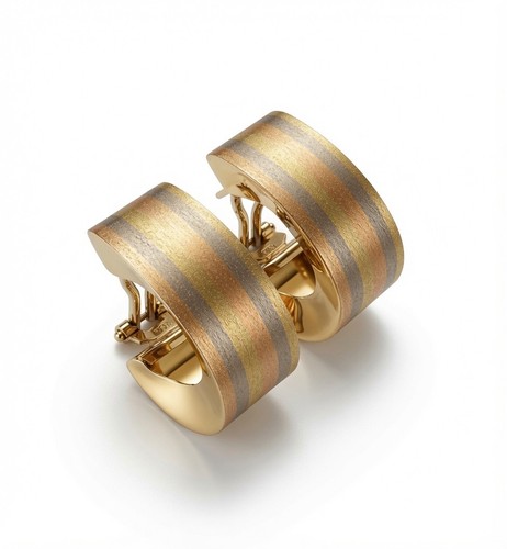 Gold 585 karat ohrringe - ✅gold, 14