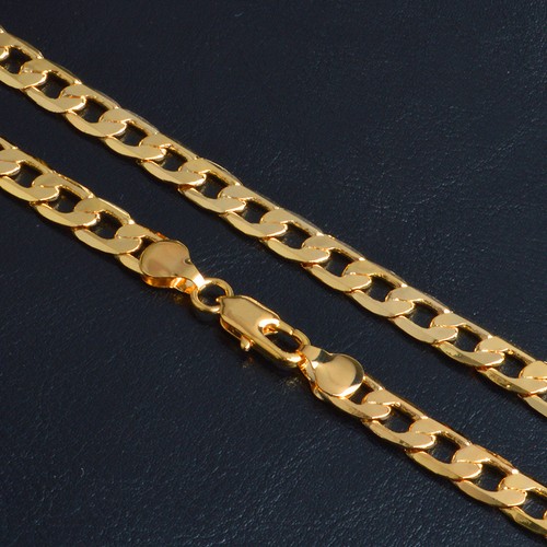 18k goldkette 4mm königskette - goldkette,